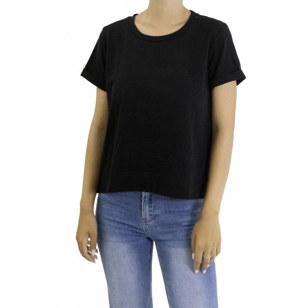 T-shirt tinta unita  girocollo